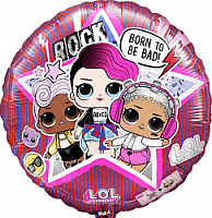 401590 круг 18" з малюнком RD LOL STAR