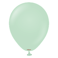 12" пастель Зелений макарун (Macaron Green) Kalisan, Турція