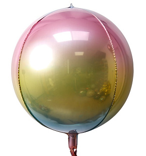 Сфера Шар 22" 4D GRADIENT Китай