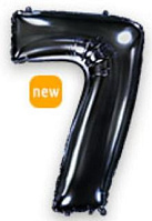 Цифра 7 Flexmetal ЧОРНА (901767 N)