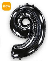 Цифра 9 Flexmetal ЧОРНА (901769 N)