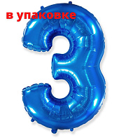 В упаковці Цифра 3 Flexmetal СИНЯ ( B901763A )