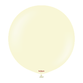18" пастель Блідо-Жовтий макарун (Macaron Pale Yellow) Kalisan, Турція