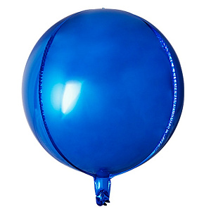Сфера Шар 22" 4D  BLUE Китай