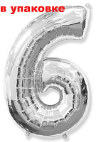 В упаковці Цифра 6 Flexmetal СРІБЛО (B901766P)
