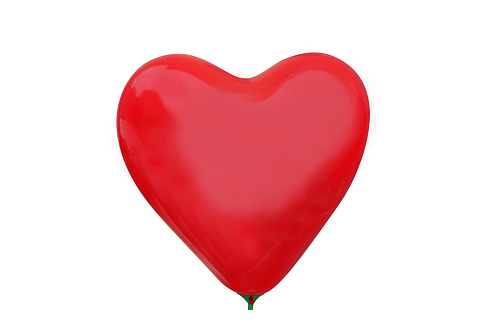 Серце 6" пастель 45 червоний (CR6)
