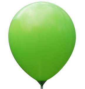 12" пастель ЗЕЛЕНИЙ ЛАЙМ ( lime green) КИТАЙ